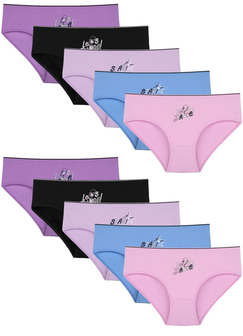 Donella 3171PB185 Assorted 10-Pack Women's Briefs — wholesale from Turkey
