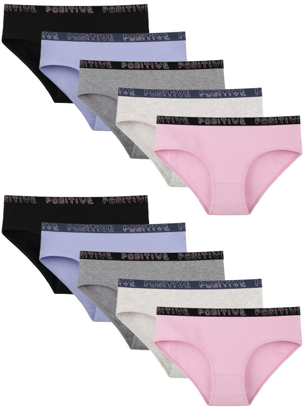Donella 3171PD15 Assorted 10-Pack Women's Briefs — Istanbul wholesale supplier