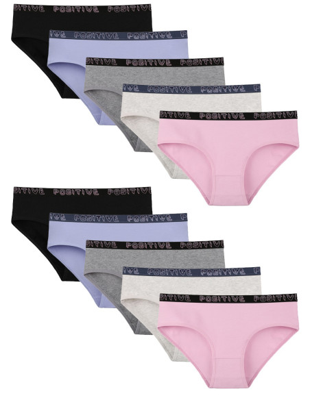 Donella 3171PD15 Assorted 10-Pack Women's Briefs — Istanbul wholesale supplier