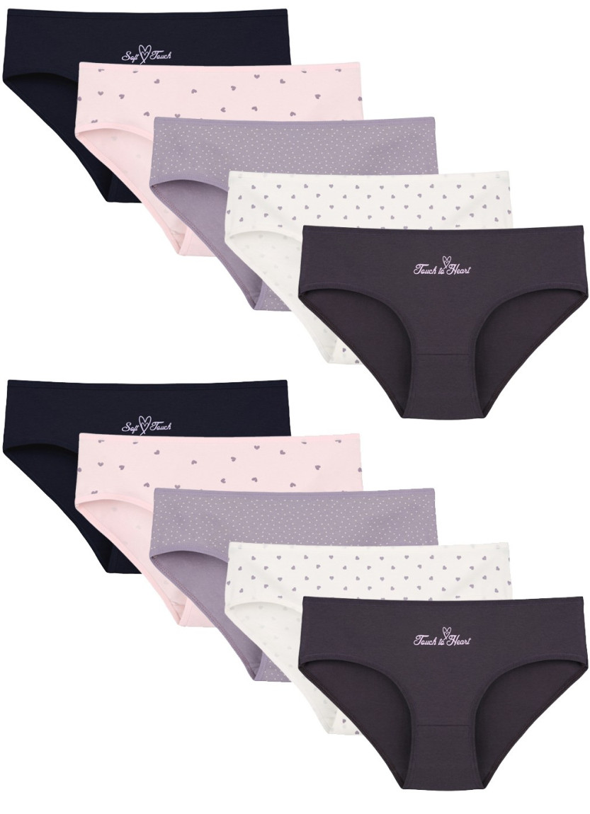 Donella 3181B40 Assorted 10-Pack Women's Briefs — wholesale from Turkey