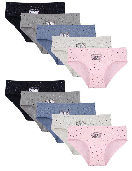 Donella 3181B41 Assorted 10-Pack Women's Briefs — Turkey wholesale collection
