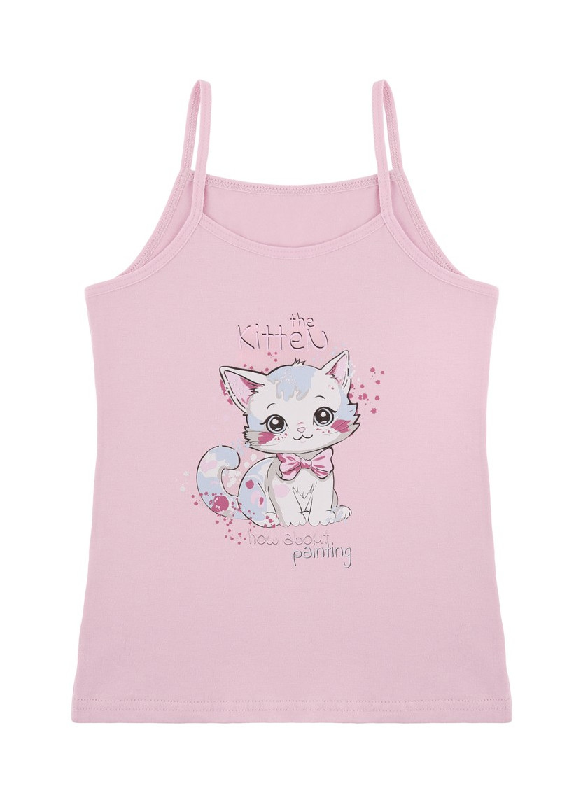 Donella 4371PB131 Assorted 10-Pack Girls' Tank Top — Turkish factory wholesale
