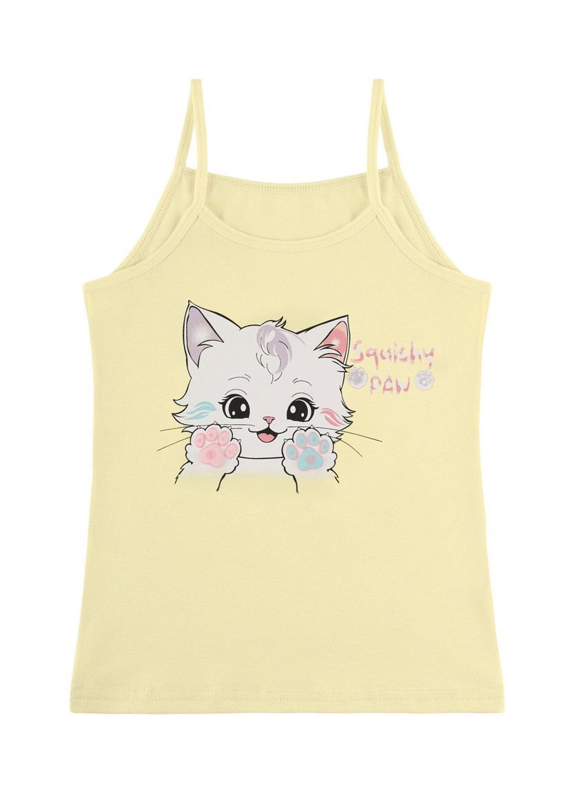 Donella 4371PB197 Assorted 10-Pack Girls' Tank Top — Turkish factory wholesale