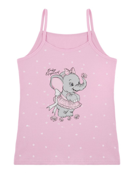 Donella 4381B36 Assorted 10-Pack Girls' Tank Top — Turkish factory wholesale