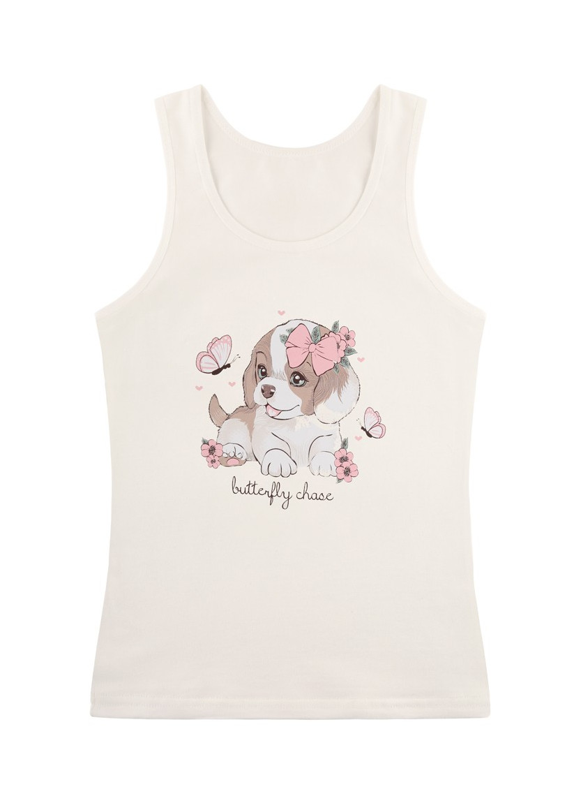 Donella 4971PB144 Assorted 10-Pack Girls' Tank Top — Turkish textile wholesale