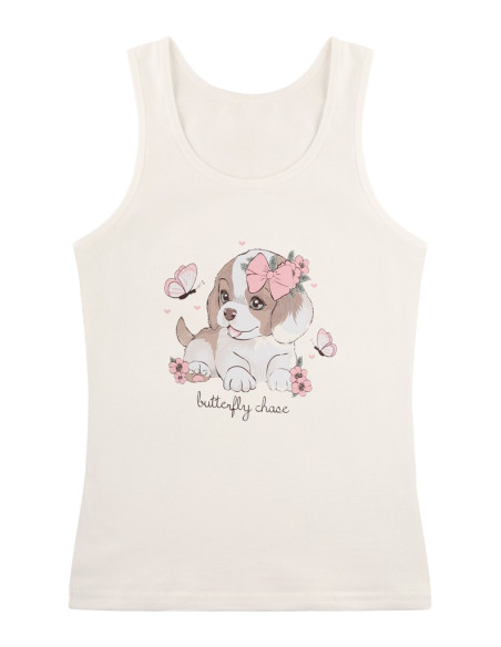 Donella 4971PB144 Assorted 10-Pack Girls' Tank Top — Turkish textile wholesale