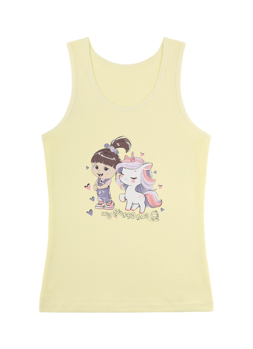 Donella 4971PB165 Assorted 10-Pack Girls' Tank Top — direct Turkish factory supply