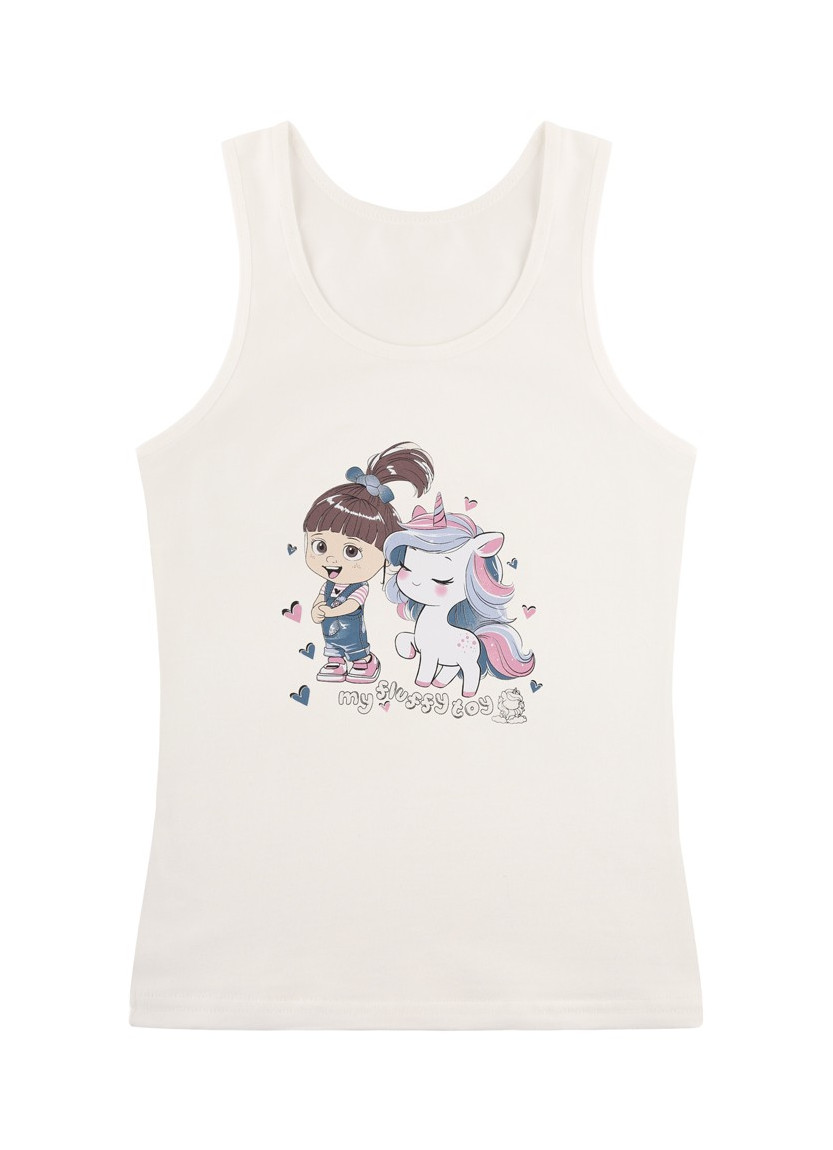 Donella 4971PB165 Assorted 10-Pack Girls' Tank Top — wholesale from Turkey