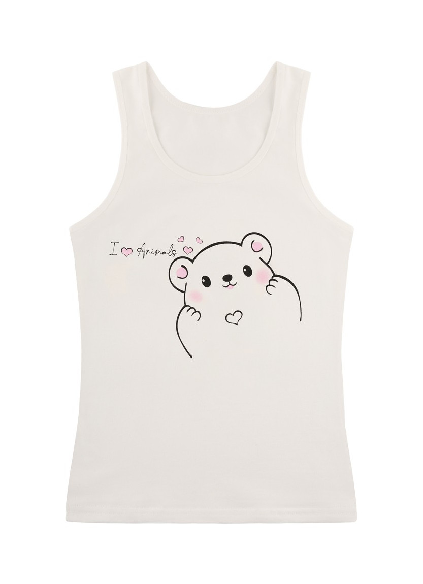Donella 4971PB196 Assorted 10-Pack Girls' Tank Top — Turkey wholesale collection