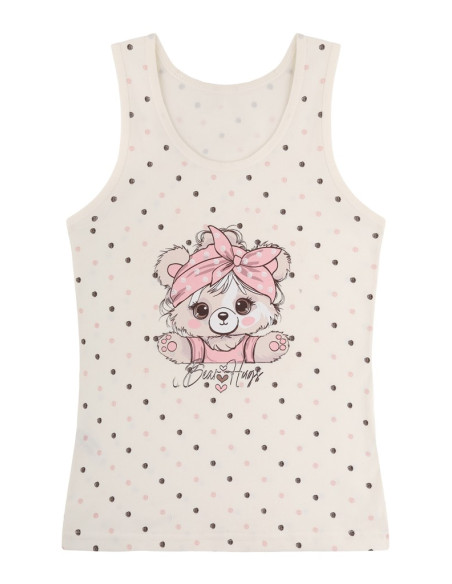 Donella 4981B39 Assorted 10-Pack Girls' Tank Top — Turkish factory wholesale
