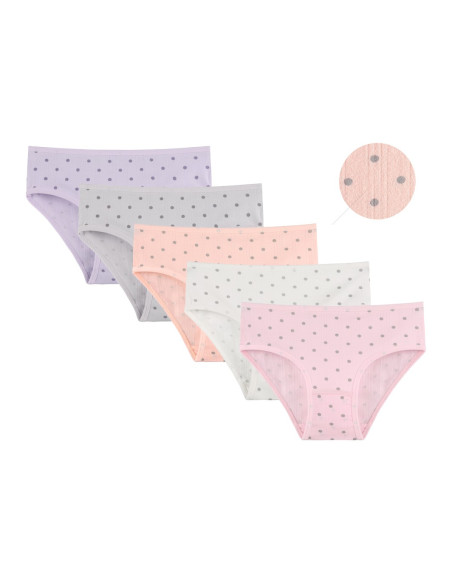 Donella 412701 Assorted 10-Pack Girls' Briefs — wholesale for boutiques