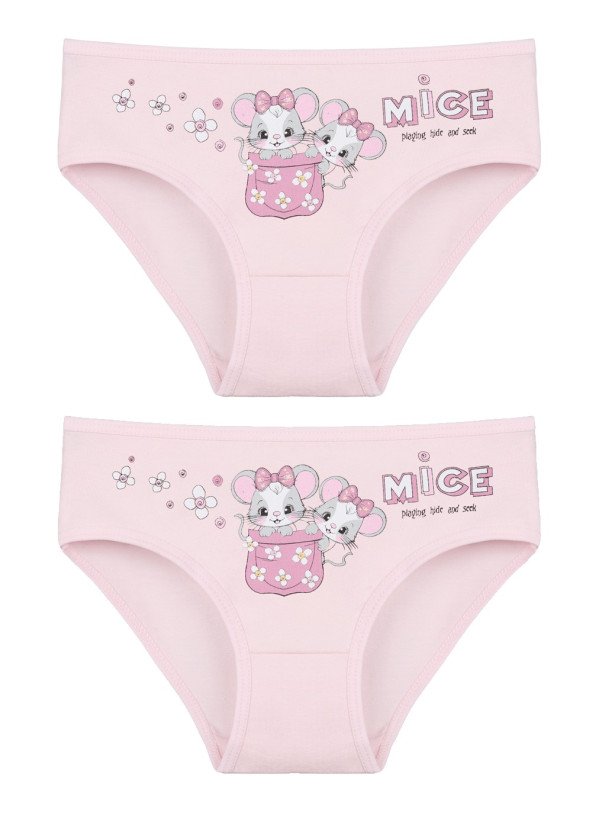 Donella 4171PB136 Assorted 10-Pack Girls' Briefs — Istanbul wholesale supplier 2