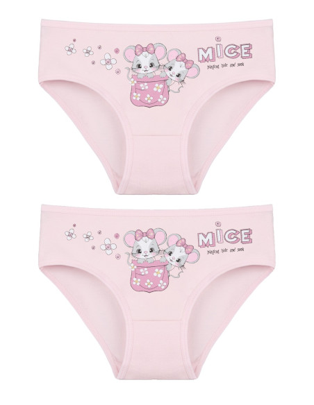Donella 4171PB136 Assorted 10-Pack Girls' Briefs — wholesale for boutiques