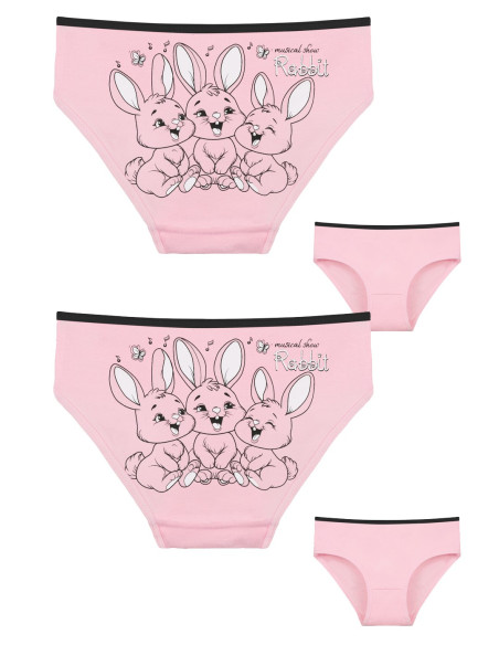 Donella 4171PB155 Assorted 10-Pack Girls' Briefs — wholesale from Turkey