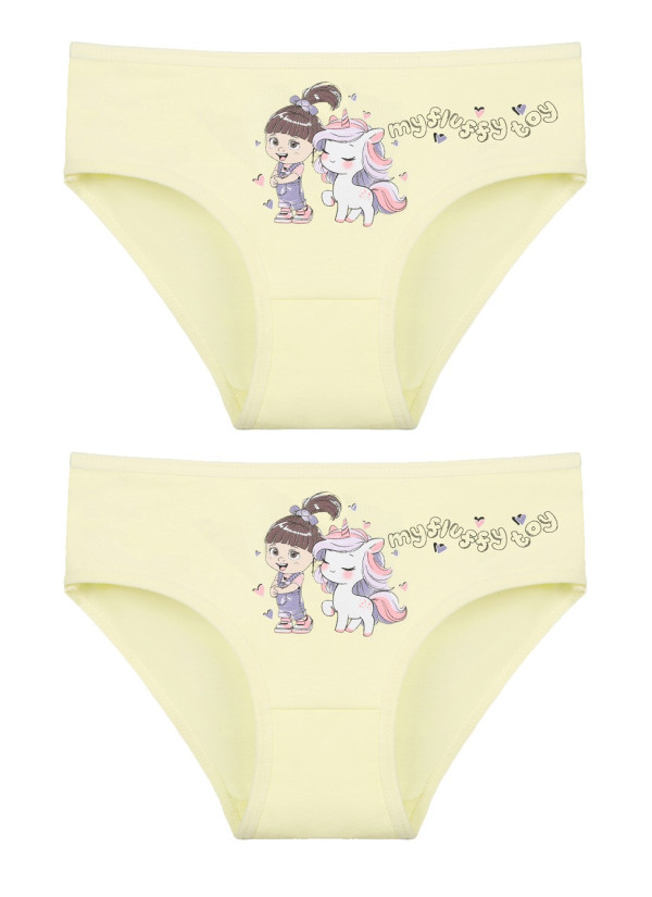 Donella 4171PB165 Assorted 10-Pack Girls' Briefs — Turkish textile wholesale 2