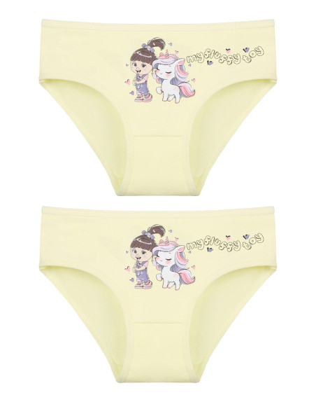 Donella 4171PB165 Assorted 10-Pack Girls' Briefs — direct Turkish factory supply