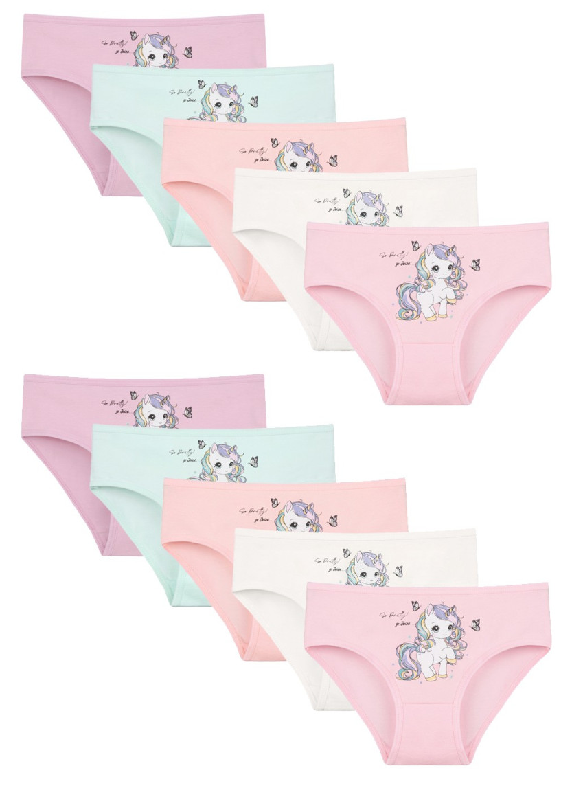 Donella 4171PB170 Assorted 10-Pack Girls' Briefs — Istanbul wholesale supplier