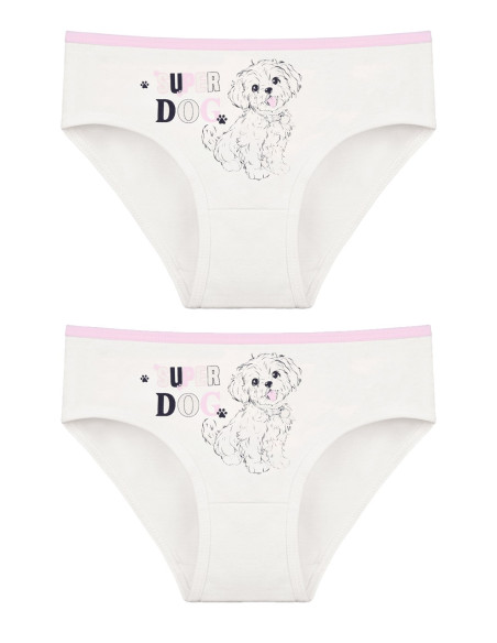 Donella 4171PB178 Assorted 10-Pack Girls' Briefs — direct Turkish factory supply