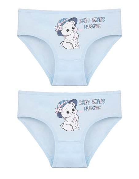 Donella 4171PB183 Assorted 10-Pack Girls' Briefs — direct Turkish factory supply