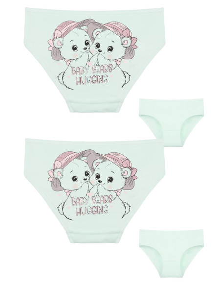 Donella 4171PB183 Assorted 10-Pack Girls' Briefs — direct Turkish factory supply