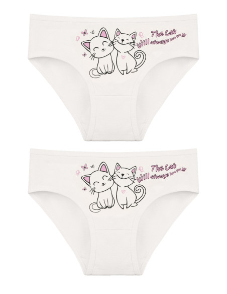 Donella 4171PB186 Assorted 10-Pack Girls' Briefs — Turkish factory wholesale