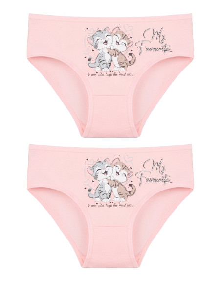 Donella 4171PB188 Assorted 10-Pack Girls' Briefs — direct Turkish factory supply