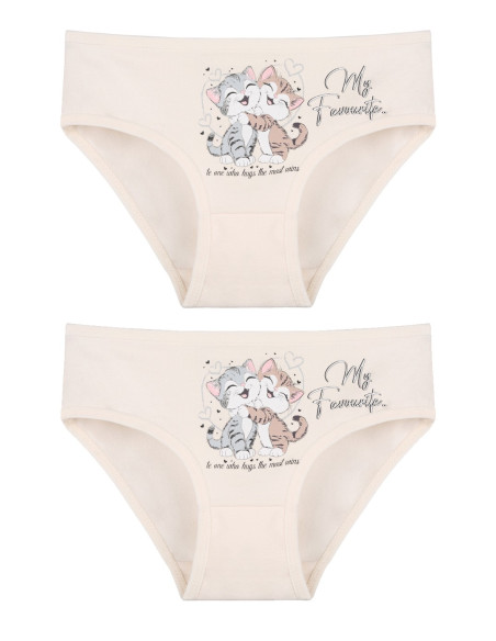 Donella 4171PB188 Assorted 10-Pack Girls' Briefs — wholesale from Turkey