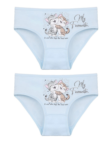 Donella 4171PB188 Assorted 10-Pack Girls' Briefs — factory-direct from Turkey