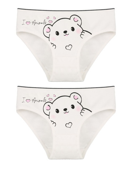 Donella 4171PB196 Assorted 10-Pack Girls' Briefs — wholesale for boutiques