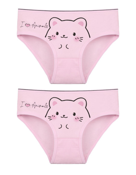 Donella 4171PB196 Assorted 10-Pack Girls' Briefs — Turkey wholesale collection