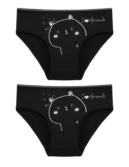 Donella 4171PB196 Assorted 10-Pack Girls' Briefs — Turkish factory wholesale