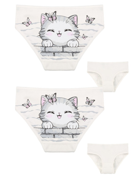 Donella 4171PB227 Assorted 10-Pack Girls' Briefs — direct Turkish factory supply