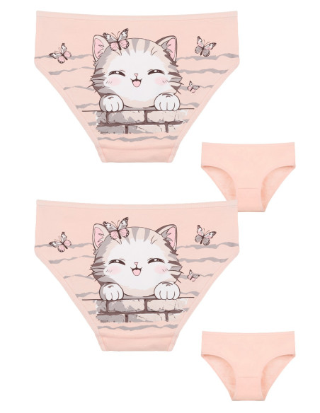 Donella 4171PB227 Assorted 10-Pack Girls' Briefs — factory-direct from Turkey