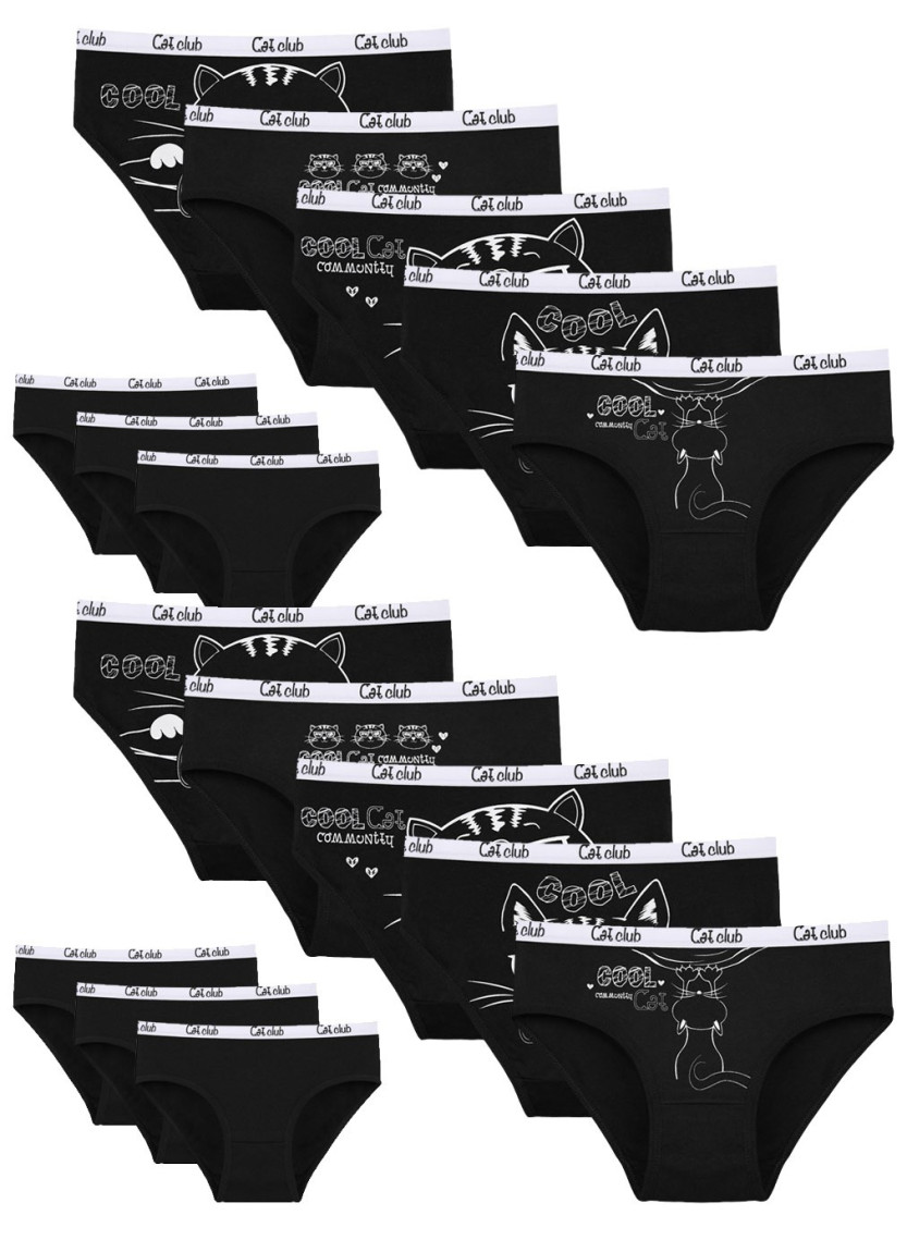 Donella 4171SB6 Assorted 10-Pack Girls' Briefs — Istanbul wholesale supplier