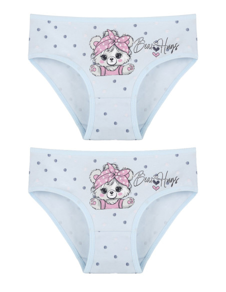Donella 4181B39 Assorted 10-Pack Girls' Briefs — Turkish textile wholesale