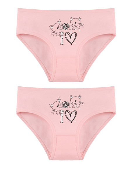 Donella 4181B49 Assorted 10-Pack Girls' Briefs — wholesale for boutiques