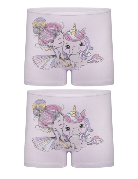 Donella 4271PB144 Assorted 10-Pack Girls' Briefs — Turkish factory wholesale
