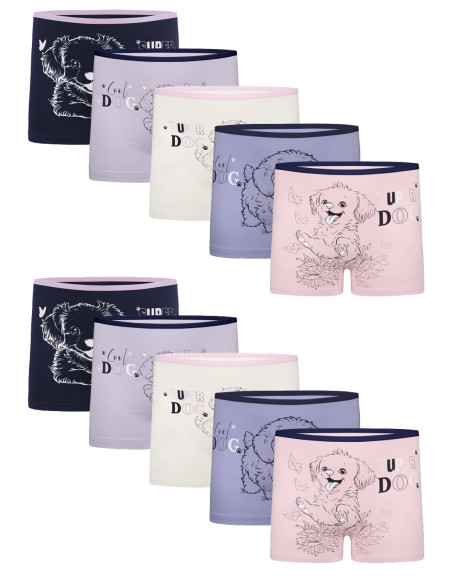 Donella 4271PB178 Assorted 10-Pack Girls' Briefs — Istanbul wholesale supplier