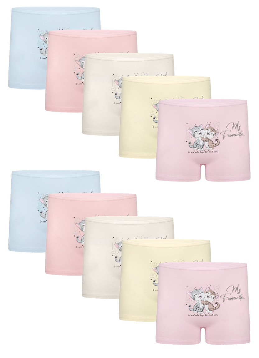 Donella 4271PB188 Assorted 10-Pack Girls' Briefs — wholesale from Turkey
