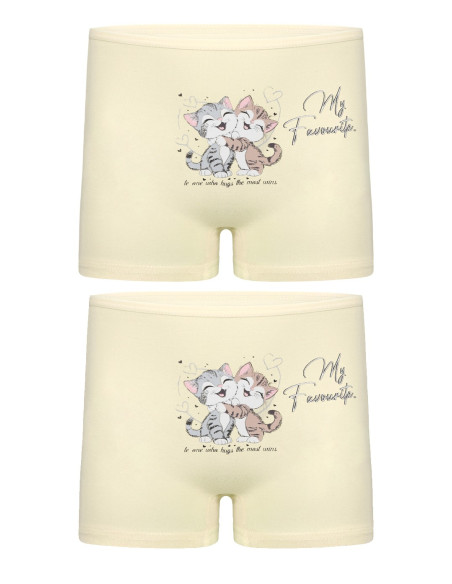 Donella 4271PB188 Assorted 10-Pack Girls' Briefs — Turkish textile wholesale