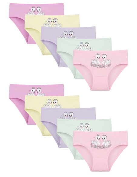 Donella 4171PB102 Assorted 10-Pack Girls' Briefs — Istanbul wholesale supplier