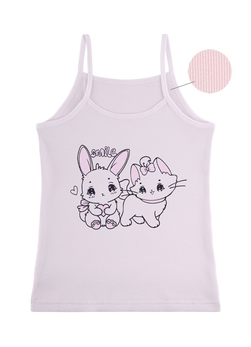 Donella 4332PB1 Assorted 10-Pack Girls' Tank Top — Turkish factory wholesale