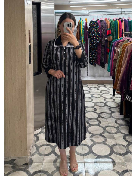 Платье (M+L+XL+2XL) COCOON CCNO22-9033_ORI — турецкий текстиль оптом