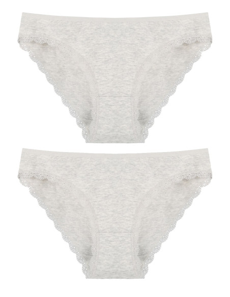 Donella 2124D3 Assorted 10-Pack Women's Briefs — wholesale from Turkey