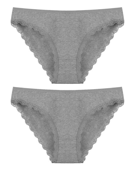 Donella 2124D3 Assorted 10-Pack Women's Briefs — direct Turkish factory supply