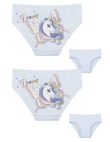 Donella 4171PB137 Assorted 10-Pack Girls' Briefs — Istanbul wholesale supplier