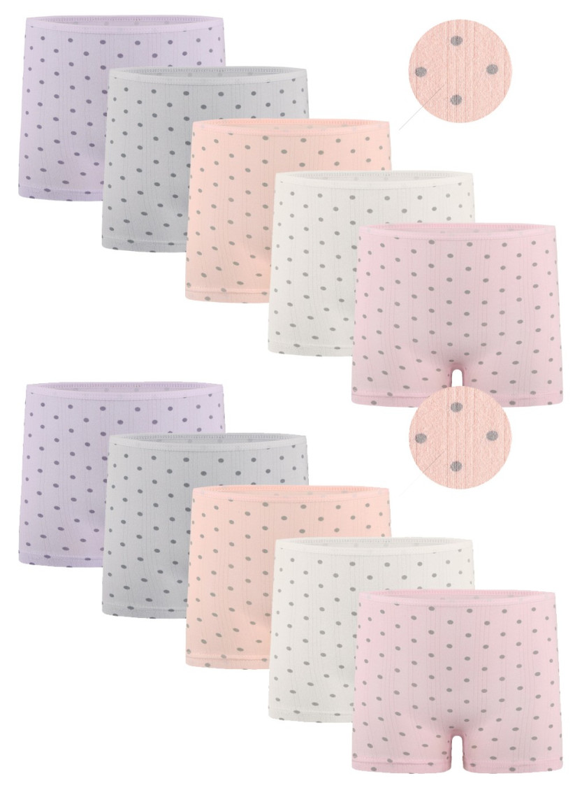 Donella 422701 Assorted 10-Pack Girls' Briefs — direct Turkish factory supply