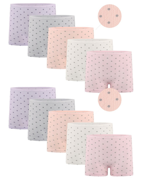 Donella 422701 Assorted 10-Pack Girls' Briefs — direct Turkish factory supply
