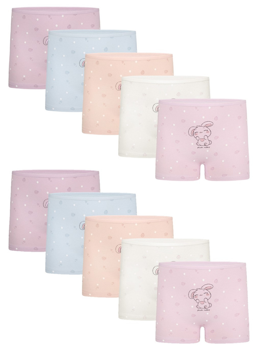 Donella 4271PB228 Assorted 10-Pack Girls' Briefs — Turkish textile wholesale