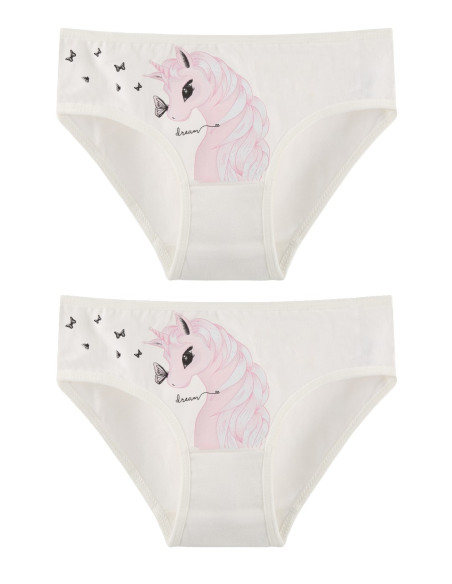 Donella 4171UM Assorted 10-Pack Girls' Briefs — Turkish factory wholesale